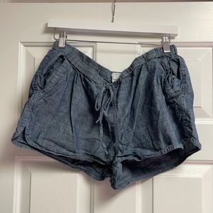 JCrew factory linen shorts
